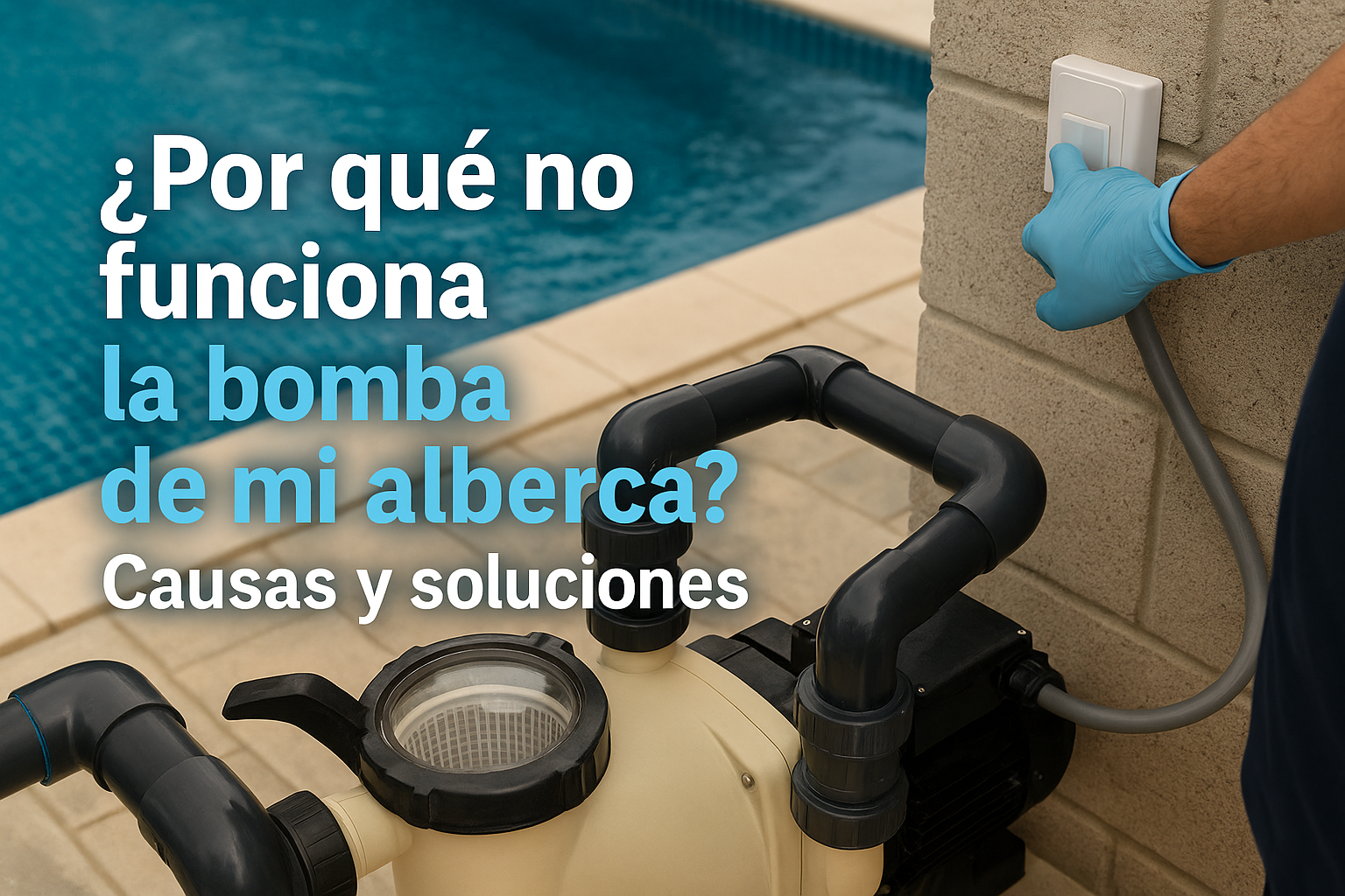 ¿Por qué no funciona la bomba de mi alberca? Causas y soluciones