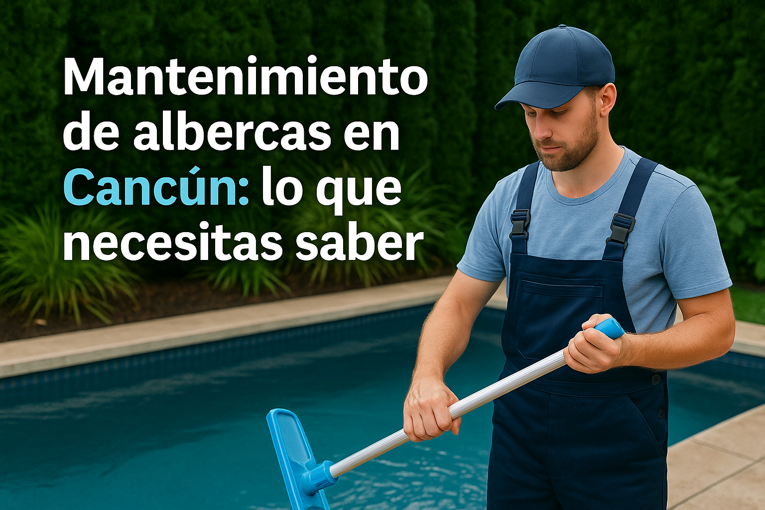 Mantenimiento de albercas en Cancún: lo que necesitas saber